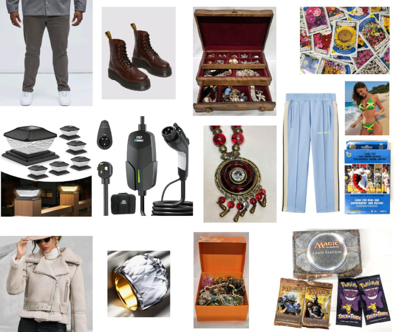 Sunday Feb 23rd, 2025 Soft close begins 7pm Timed Online Auction HUGE VARIETY!