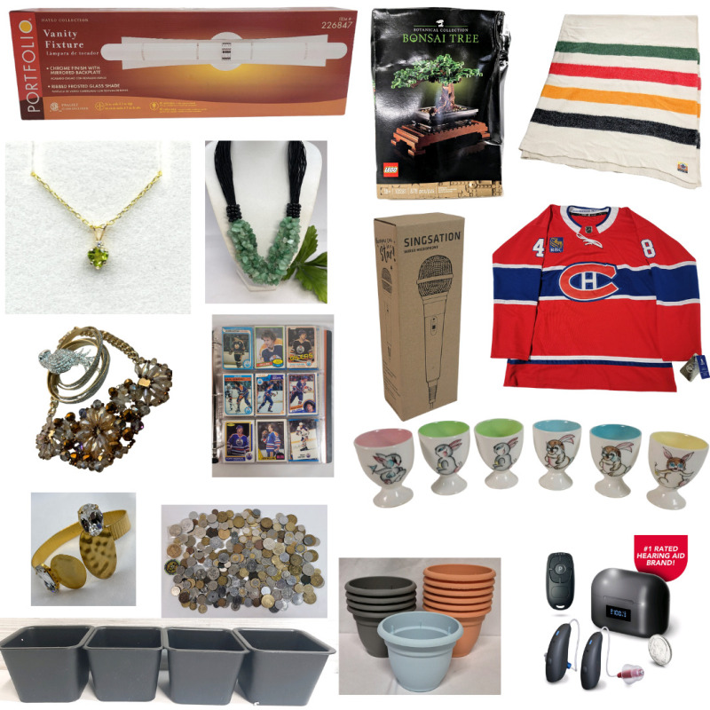 Thursday Feb 27th, 2025 Soft close begins 7pm Timed Online Auction HUGE VARIETY
