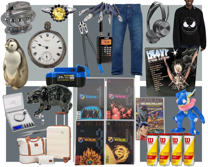 Sunday July 27th, 2025 Soft close begins 7pm Timed Online Auction HUGE VARIETY!