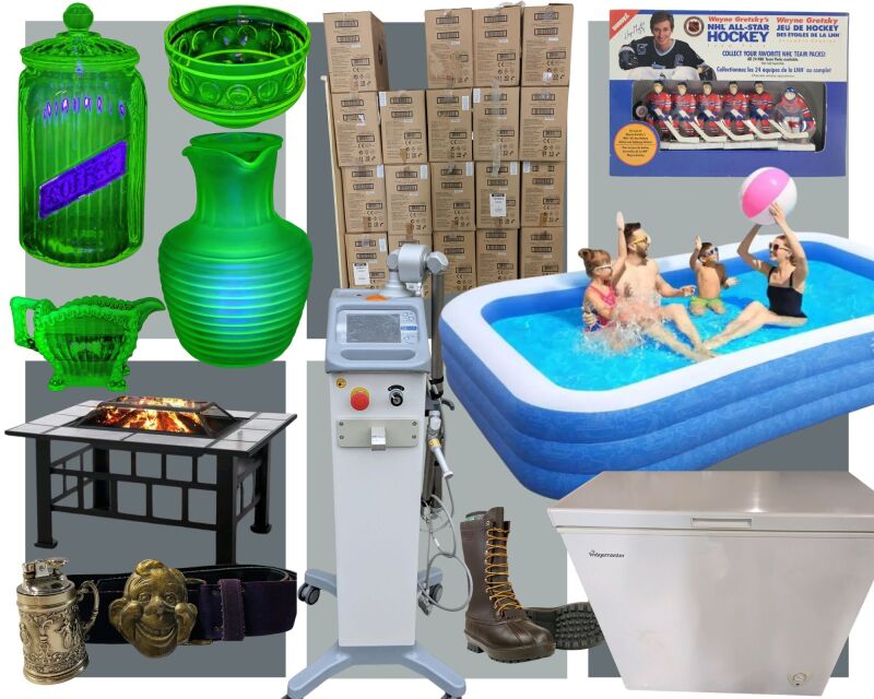 Thursday August 7th, 2025 Soft close begins 7pm Timed Online Auction HUGE VARIETY