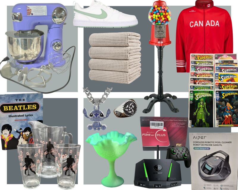 Sunday August 17th, 2025 Soft close begins 7pm Timed Online Auction HUGE VARIETY!