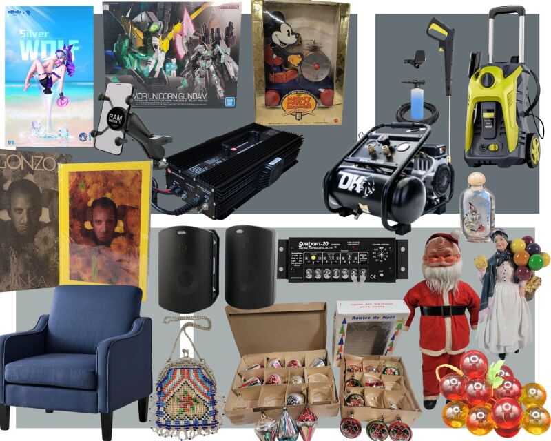 Sunday August 24th, 2025 Soft close begins 7pm Timed Online Auction HUGE VARIETY!