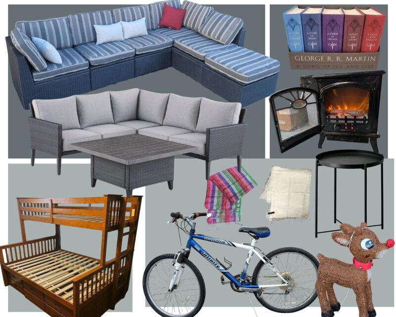 Sunday October 19, Soft close begins 7pm Timed Online Auction HUGE VARIETY