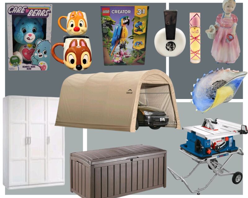 Sunday October 26, Soft close begins 7pm Timed Online Auction HUGE VARIETY