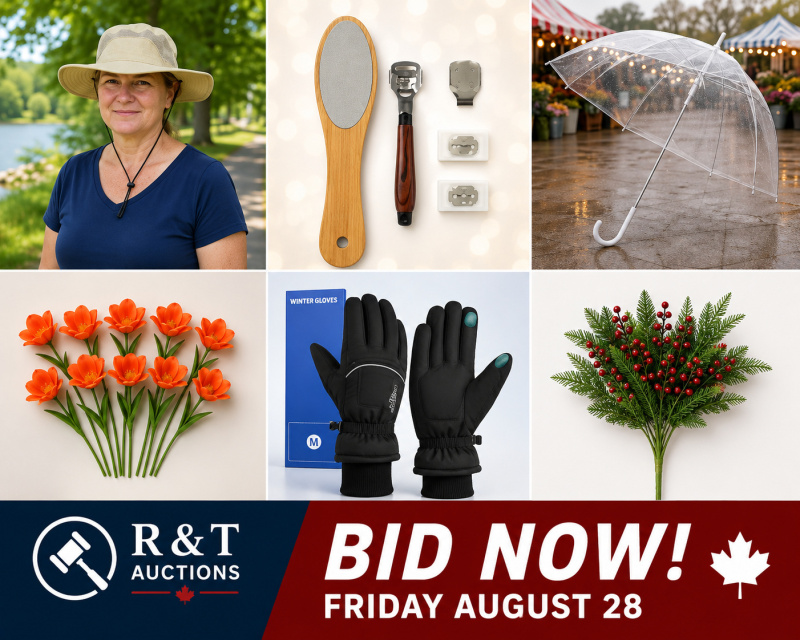 Friday August 28th, 2026 EVEN MORE Variety Timed Online Auction Soft close begins 7pm