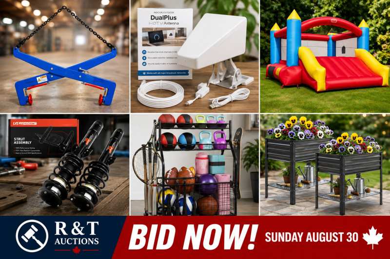 Sunday August 30th , 2026 Timed Online Auction Special Variety Soft close begins 7pm