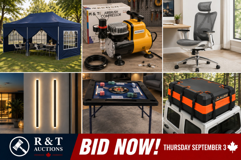 Thursday September 3, 2026 Timed Online Auction Special Variety Soft close begins 7pm