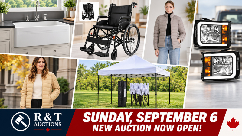 Sunday September 6th , 2026 Timed Online Auction Special Variety Soft close begins 7pm