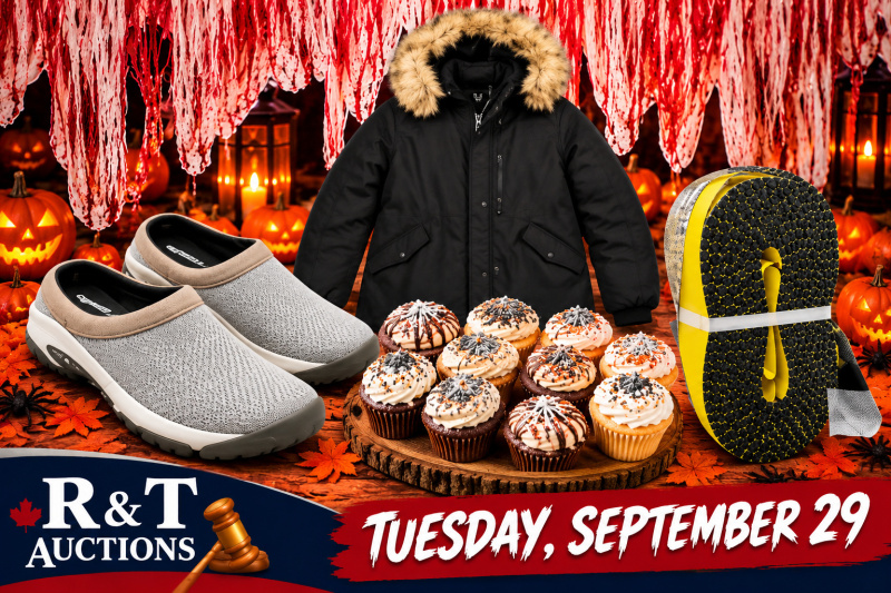 TUESDAY September 29, 2026 Timed Online Auction Special Variety Soft close begins 7pm