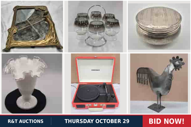 Thursday October 29, 2026 Timed Online Auction Special Variety Soft close begins 7pm