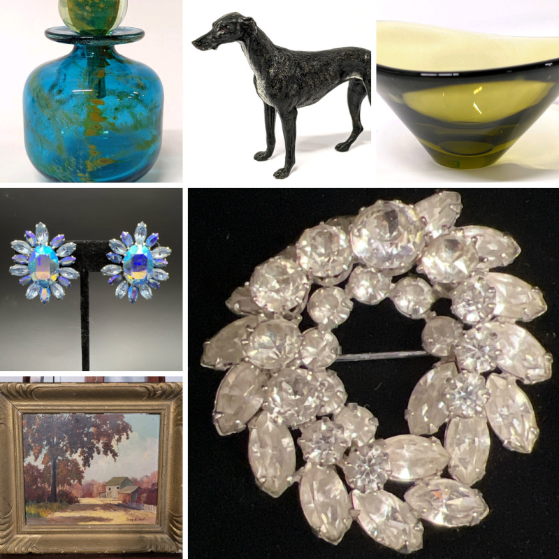 Wednesday October 18th - Fine Estate Timed Online Auction - soft close begins 7pm Bidding Open NOW!