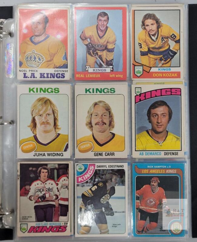 1970 - 2021 Los Angeles Kings NHL Trading Card Singles , 240+ Trading Card