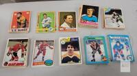 1970 - 1989 O Pee Chee NHL Hockey Trading Card Singles , 170+ Trading Cards