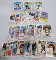 1976 - 1977 O Pee Chee NHL Hockey Trading Card Singles , 120+ Trading Cards