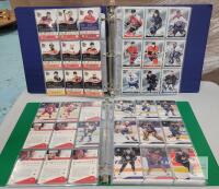 1990 - 2003 NHL Hockey Trading Card Singles in Binders . 230+ Trading Cards