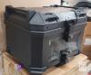 New - SWEER 45L Aluminum Top Case for Motorcycle , Black . Includes : 2 Keys , Reflective Stickers & Bracket Hardware - 2