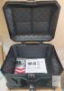 New - SWEER 45L Aluminum Top Case for Motorcycle , Black . Includes : 2 Keys , Reflective Stickers & Bracket Hardware - 4