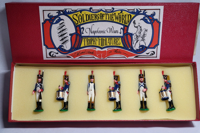 Trophy Miniatures ' Tirailleurs of the Guard ' Toy Soldier Lead Miniatures