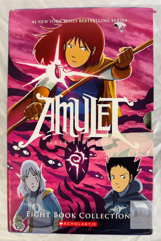 Amulet 8-Book Boxed Set by Kazu Kibuishi, Paperback, ISBN 9781338328189