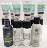 New Travel Size Shampoos, Daily Cleansers, AVON Moisturizing Eye Makeup Remover +