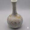 Kaiser Shonau 552 Porcelain Vase, White with Gold Accents, Embossed Floral Design - 2