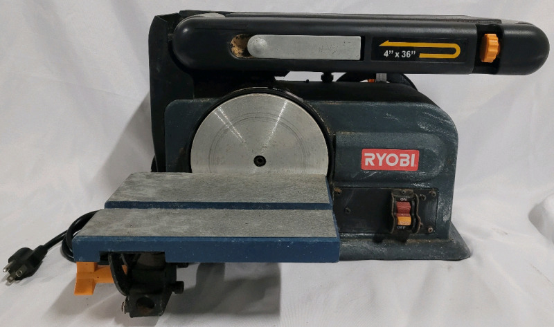 RYOBI 4"×6" Belt & Disc Sander , Model # BD 4600 - Tested , Powers Up