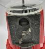 Jelly Belly Red Countertop Candy Dispenser / Gumball Machine &ndash; Untested - Glass and Metal - 2