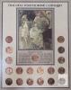 Framed Lincoln Memorial Cent Collection 1959&ndash;1972 with 'Freedom of Worship' Artwork - 2