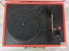 Crosley CR8005A-OR Orange Portable Suitcase Turntable, Belt Drive, 3-Speed, Built-in Speakers - 2