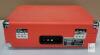 Crosley CR8005A-OR Orange Portable Suitcase Turntable, Belt Drive, 3-Speed, Built-in Speakers - 4