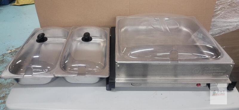 Betty Crocker 2-in-1 Buffet Server & Warming Tray , Model # 2587CM . Working