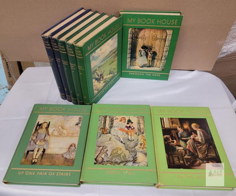 My Book House children's stories, fairy tales, and poems Vol. 1 - 9 , 1953 Edition