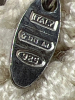 925 Sterling Roberto Magi 1948 signed Seed Pearl Bracelet - 4