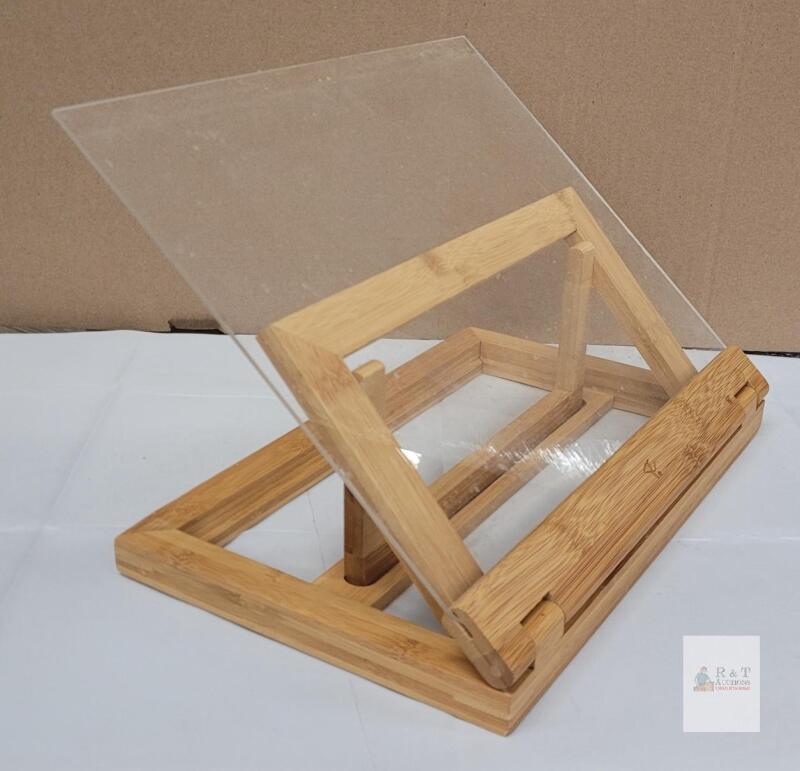 President&rsquo;s Choice Bamboo Reading Cook Book Stand .