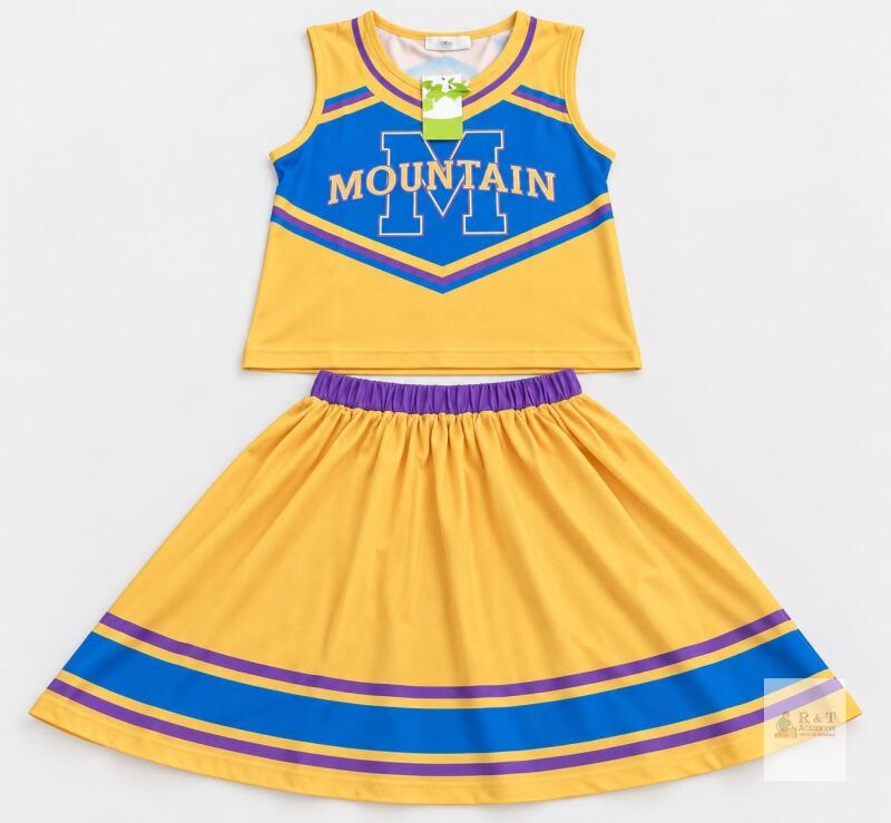 NEW Youth Cheerleader Costume, Size 160, Model 812, New with Packaging