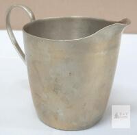BSC England Silver-Plated Creamer Jug, EPNS, 3.25" Classic Style, Vintage Tableware