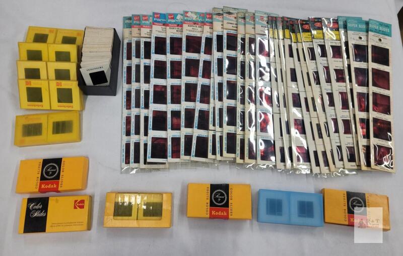 Vintage Vacation & Personal Photography Slides .
