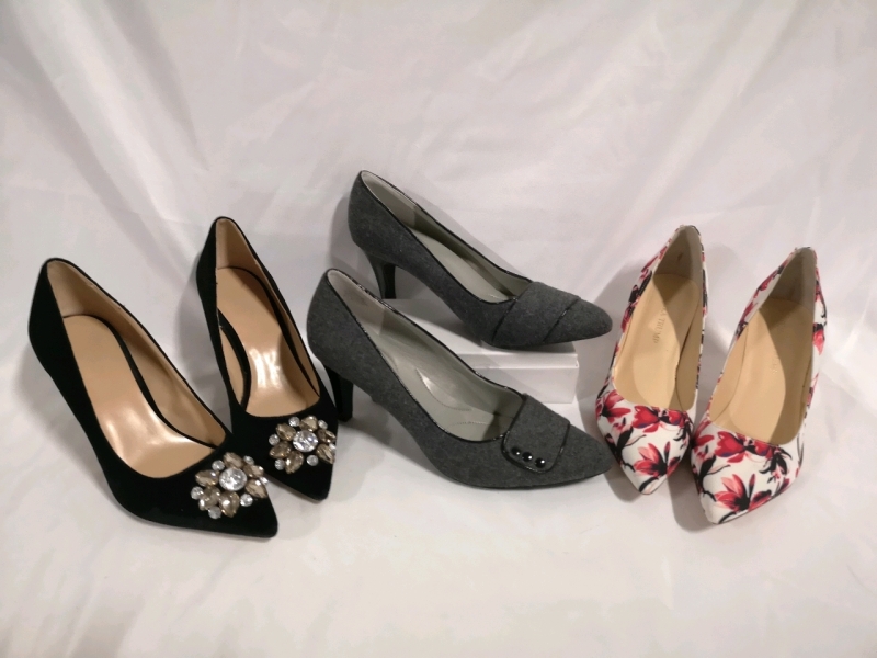 3 Pairs of Ladies Shoes sz 9 & 9.5 - Ivanka Trump, Expression, Kelly & Kate