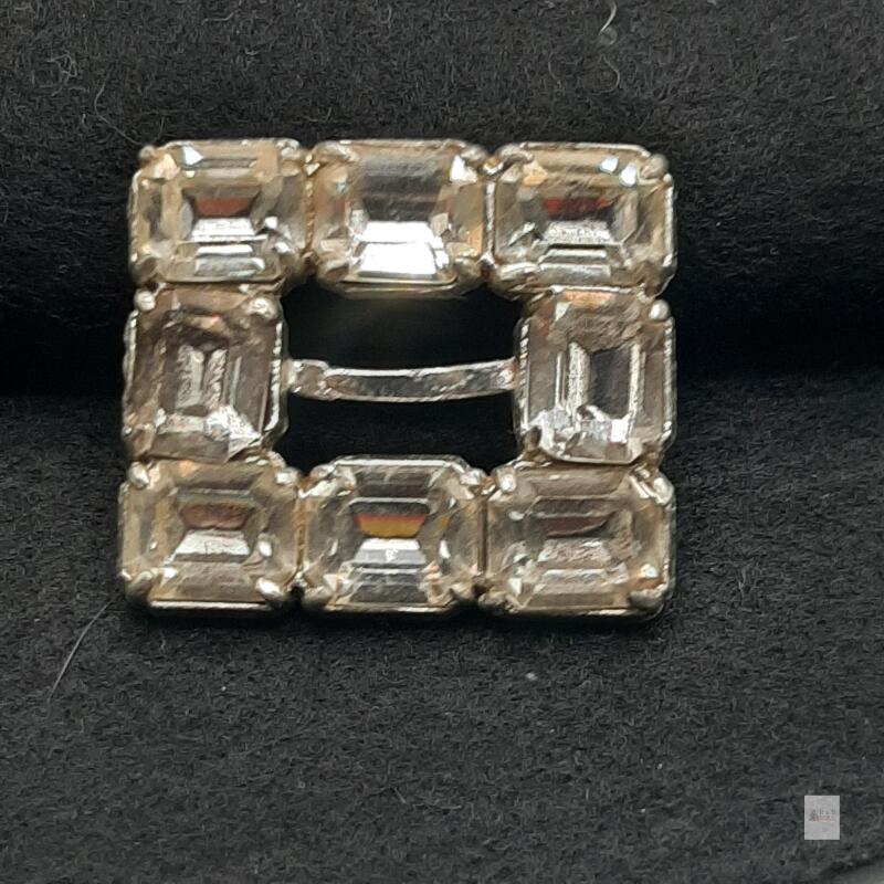 Vintage Rhinestone Buckle