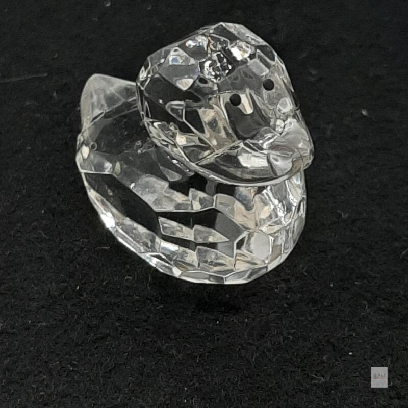 Swarovski Mini Drake Duck Crystal Figurine, 4 cm, Faceted Design