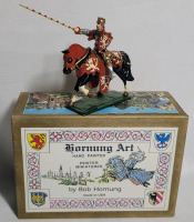 Hornung Art ' John , King of Bonemia ' Toy Soldier Lead Miniature