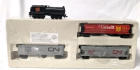 3 Bachmann HO Scale Train Canada CN Railroad Train Cars in Packaging + Bachmann #6012 Canadian National Train Car.