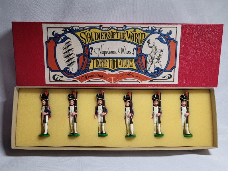 Trophy Miniatures ' 1st. Foot Grenadiers of the Guard ' Toy Soldier Lead Miniatures
