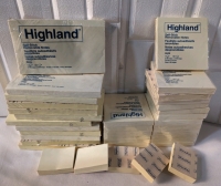 More than 3000 Highland Sticky Notes.