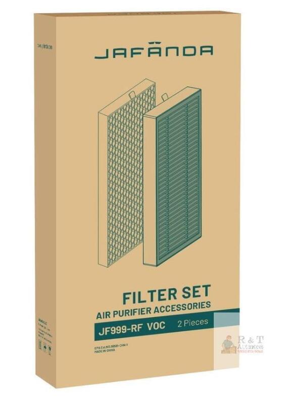 NEW Jafanda JF999-RF VOC Air Purifier Replacement Filter Set &ndash; 2-Pack, H13 True HEPA, Activated Carbon