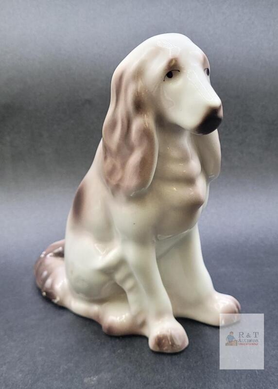 Schumann Arzberg Porcelain Spaniel Figurine, Circa 1960s&ndash;1970s