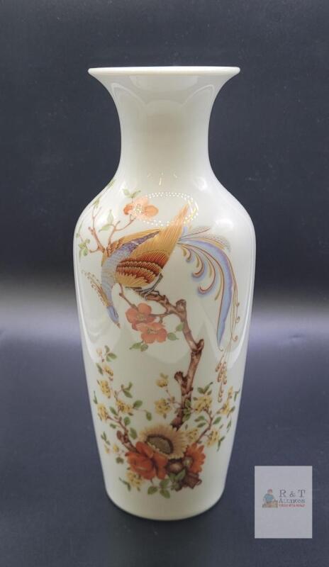 Kaiser "Olivia" Porcelain Vase, Bird and Floral Design, West Germany