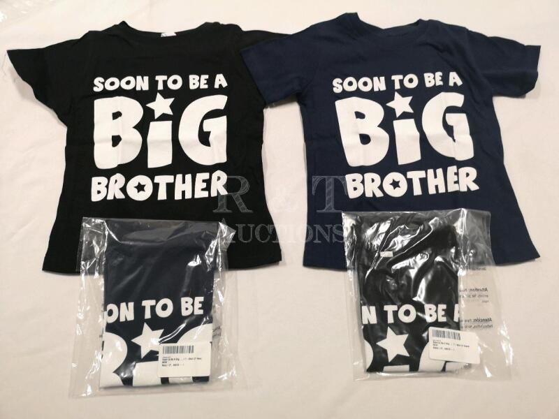 4 New Kid's T-shirts sz 2T Soon to Be A Big Brother