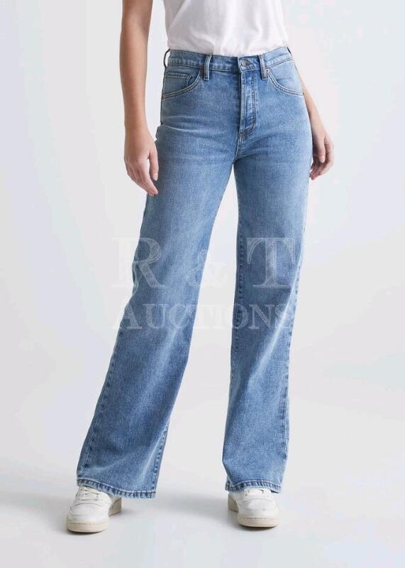 New DU/ER Midweight Performance Denim Jeans Wide Leg Waist: 27 / Inseam: 33