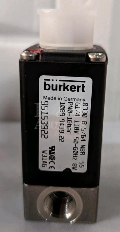 New Burkert Solenoid Valve